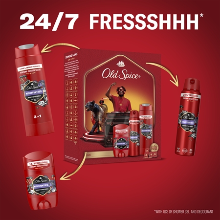 Old Spice Nightpanther DJ lahjasetti