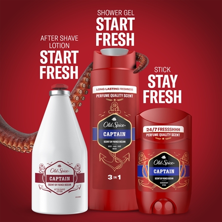 Old Spice Captain Tin Box gift set for men