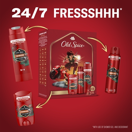 Old Spice Bearglove Anime Gift Set for men