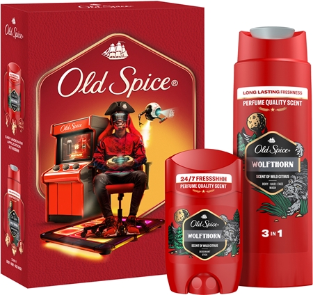 Old Spice Wolfthorn Gamer Gift Set for men