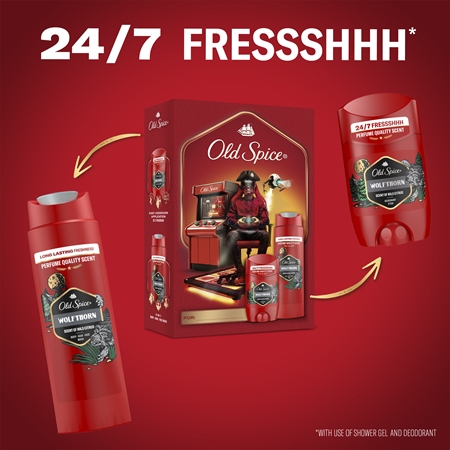 Old Spice Wolfthorn Gamer Gift Set for men