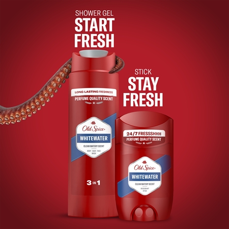 Old Spice Whitewater Sports Fan Gift Set for men