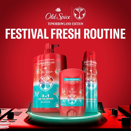Old Spice Tomorrowland Body Wash for Men for face, body and hair