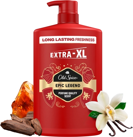 Old Spice Epic Legend Shower Gel for Face, Body, and Hair for men