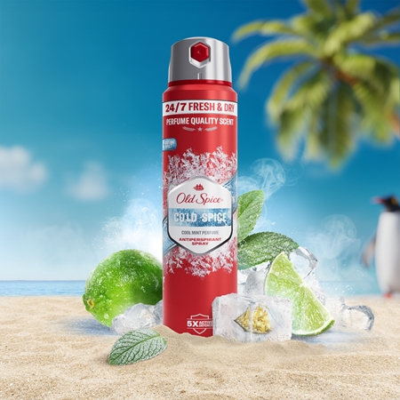 Old Spice Cold Spice antiperspirant spray