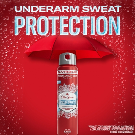 Old Spice Cold Spice antiperspirant spray