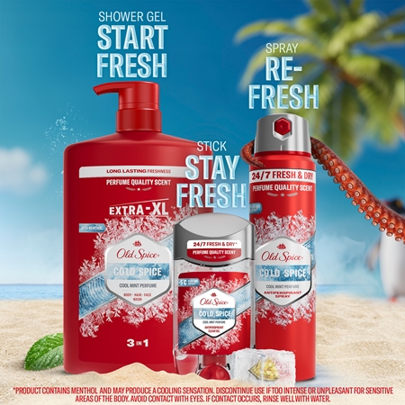 Old Spice Cold Spice Duschgel 3in1