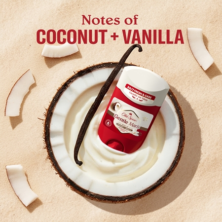 Old Spice Gentle Man's Coconut & Vanilla déodorant solide sans sels d'aluminium