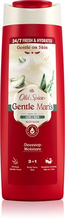 Old Spice Gentle Man's Aloe & Rain Duschgel 3 in1