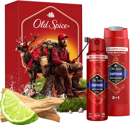 Old Spice Captain Outdoor Explorer Gavesæt