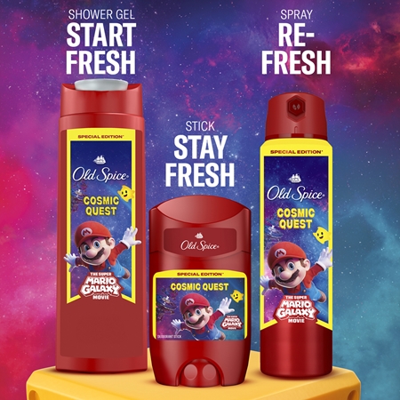 Old Spice Super Mario Galaxy Movie Gift Set Geschenkset