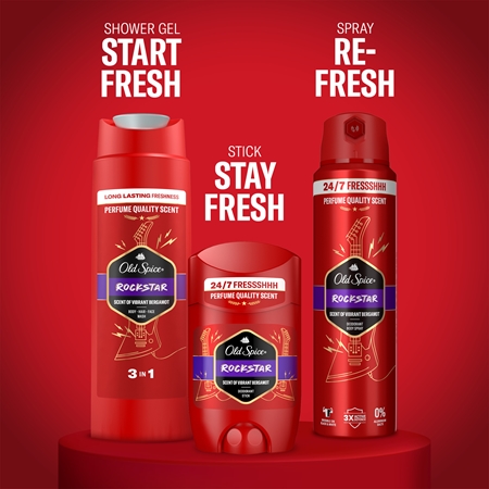 Old Spice RockStar For the Music Legend Dāvanu komplekts