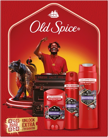 Old Spice Nightpanther DJ poklon set
