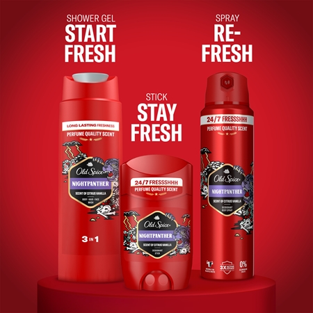 Old Spice Nightpanther DJ coffret