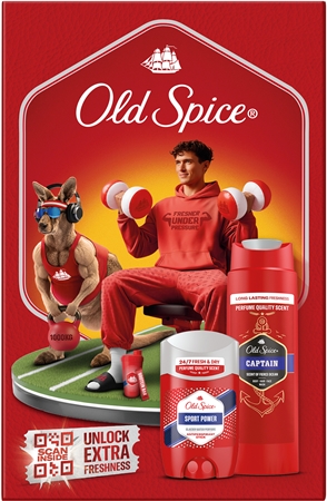Old Spice Sport Power & Captain Gym Set Dāvanu komplekts