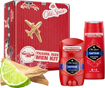 Old Spice Captain Travel Size Men Kit Reiseset