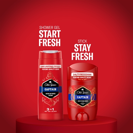 Old Spice Captain Travel Size Men Kit Rejsesæt