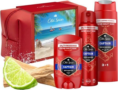 Old Spice Captain Gift Set Gift Set