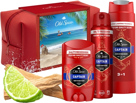 Old Spice Captain Gift Set Gift Set