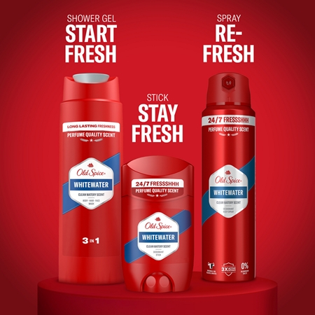 Old Spice Whitewater Ironman Gift Set