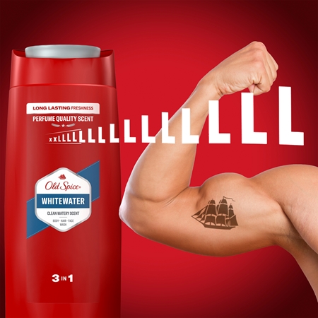 Old Spice Whitewater dušo želė