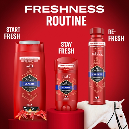 Old Spice Captain deodorant ve spreji