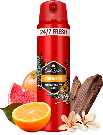 Old Spice Tigerclaw Deodorant ja kehapihusti meestele