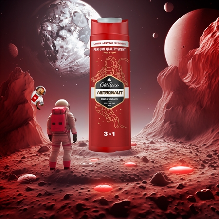 Old Spice Astronaut gel douche booster d’énergie