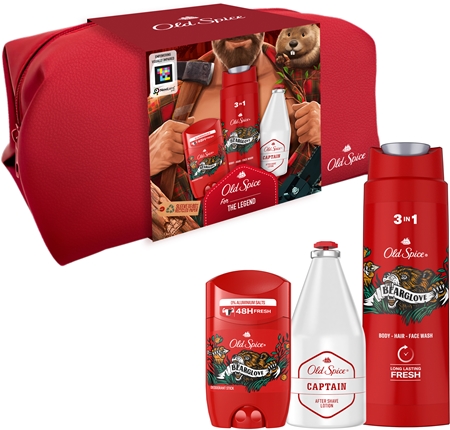 Old Spice Bearglove Lumberjack Gift Set voor Mannen