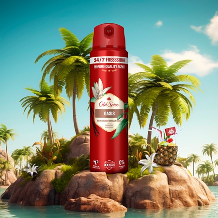 Old Spice Oasis deodorant v pršilu