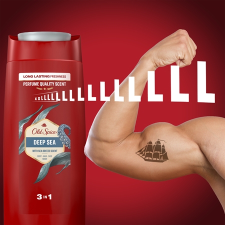 Old Spice Deep Sea gel za prhanje za moške