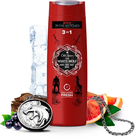 Old Spice Whitewolf sprchový gel a šampon 2 v 1 pro muže