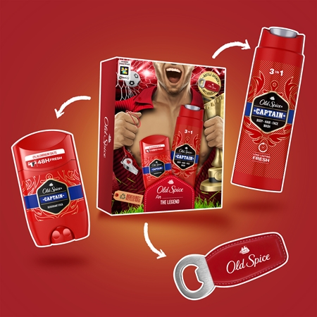Old Spice For The Legend Footballer poklon set za muškarce