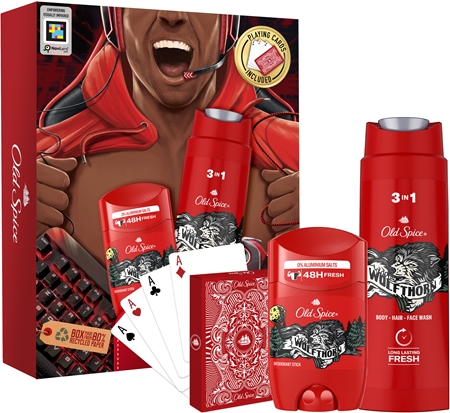 Old Spice For The Legend Gamer Gift Set voor Mannen