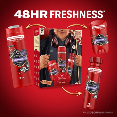 Old Spice Nightpanther Wild Explorer Set Gavesæt til mænd