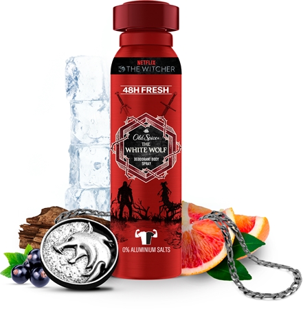 Old Spice Whitewolf deodorante spray per uomo