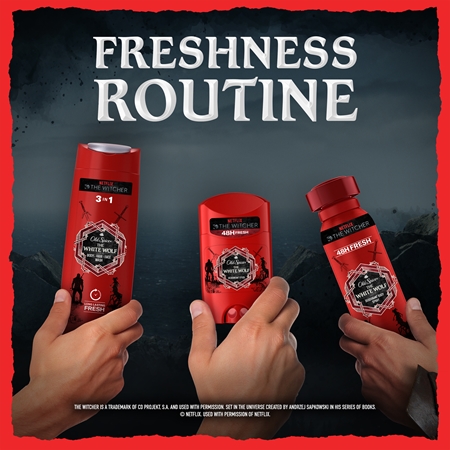 Old Spice Whitewolf deodorante spray per uomo