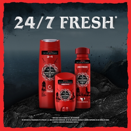 Old Spice Whitewolf deodorante spray per uomo