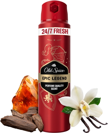 Old Spice Epic Legend déodorant en spray pour homme