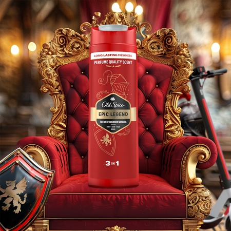 Old Spice Epic Legend sprchový gel na obličej, tělo a vlasy pro muže