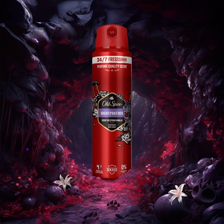 Old Spice Nightpanther Deodorant och kroppsspray för män