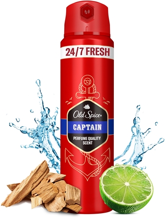 Old Spice Captain deodorante spray