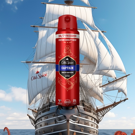 Old Spice Captain deodorante spray