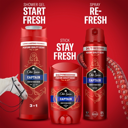 Old Spice Captain deodorante spray