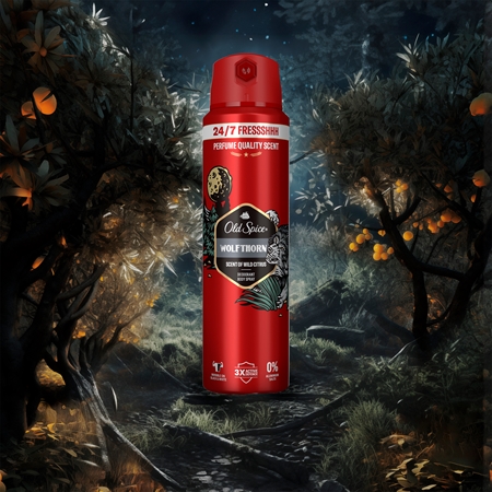 Old Spice Wolfthorn deodorant ve spreji pro muže
