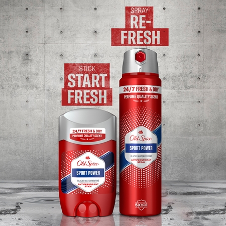 Old Spice Sport Power Antitranspirant-Spray für Herren