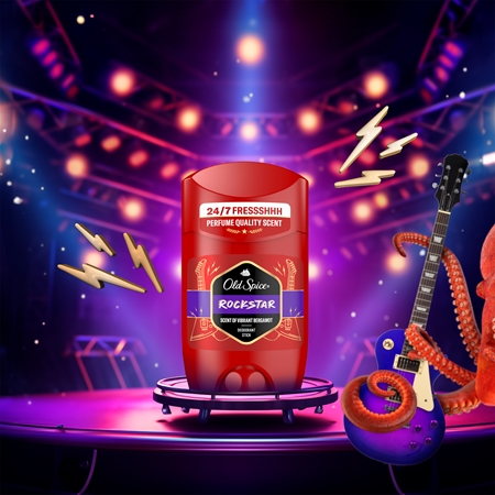 Old Spice RockStar pieštukinis dezodorantas vyrams