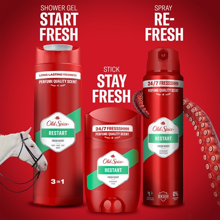 Old Spice Restart tuhý deodorant pro muže