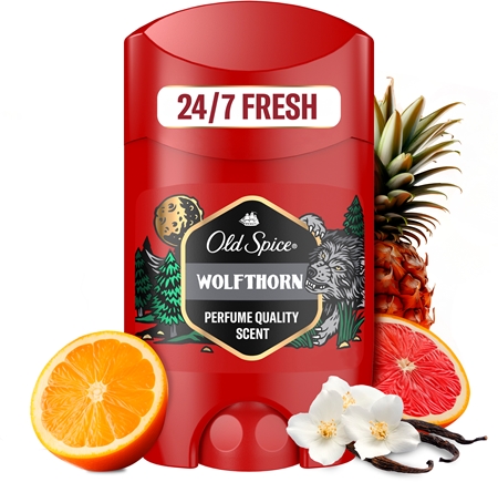 Old Spice Wolfthorn pieštukinis dezodorantas vyrams
