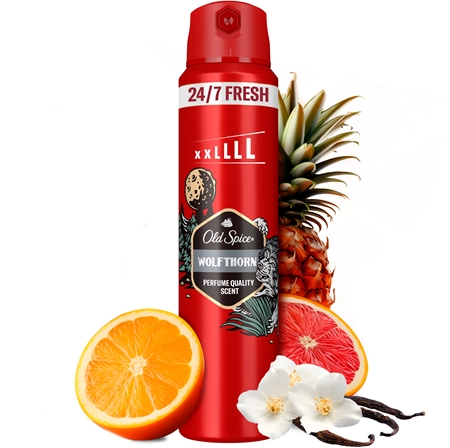 Old Spice Wolfthorn Deodorant Spray voor Mannen